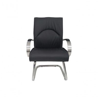 Cadeira Diretor Luxuosa com Base Fixa Linha Eiffel Preto