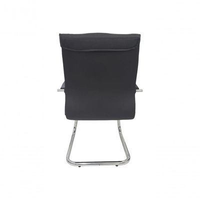 Cadeira Diretor Luxuosa com Base Fixa Linha Eiffel Preto