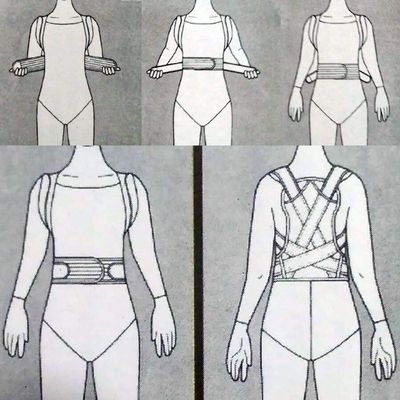Colete Lombar Reforçada Corretor Postural Para Coluna Tamanho:m