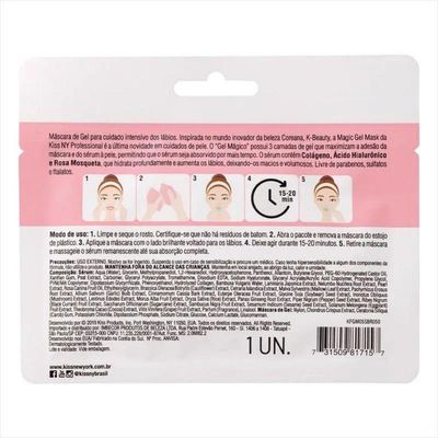 Kiss Ny Máscara Para Lábios Magic Gel