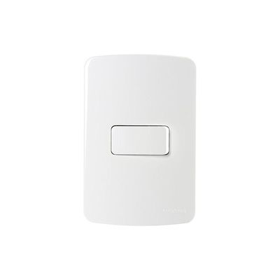 Interruptor Bipolar Paralelo Margirius B3 10a Com Placa 4x2 Branco