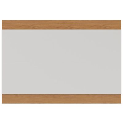 Painel Para TV 75 Pol 200cm Cairo C04 Off White Matte Freijó - Lyam Decor