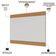 Painel Para TV 75 Pol 200cm Cairo C04 Off White Matte Freijó - Lyam Decor
