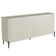 Buffet Sala de Jantar 4 Portas Brise 1 Gaveta Pés Industrial Preto Naim I03 Luna - Lyam