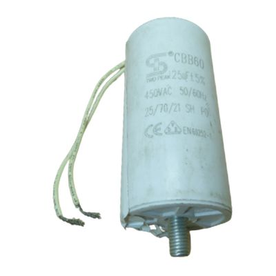 Capacitor Pernamente Pressure Motopress Wp8.2 Mc5Bpo 25Uf 450Vac 220V