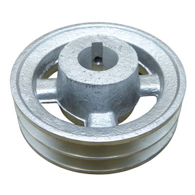 Polia De Alumínio 5'' 125Mm 2A Com Furo 28Mm Chaveta 5/16 Jacto Lav500 4Cv