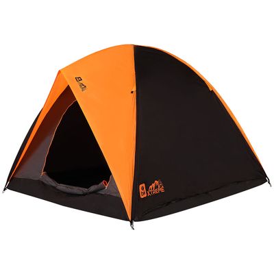 Barraca de Camping Xtreme 6 Pessoas Bel Único / Cinza e Laranja