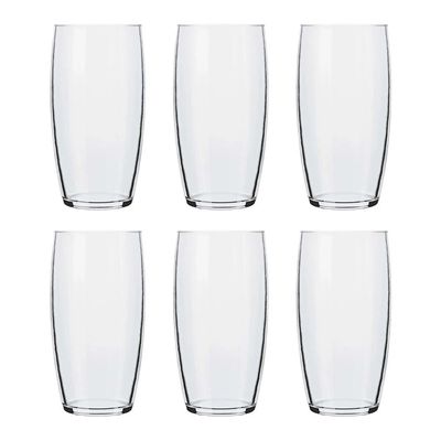 Kit 12 Copos Nadir Oca Long Drink de Vidro Liso 300ml