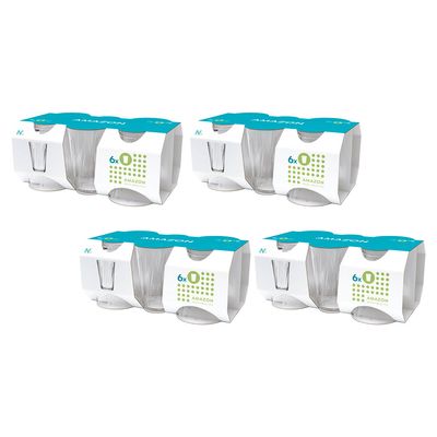 Kit 24 Copos Nadir Amazon em Vidro Transparente 190ml