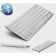 Mini Teclado Bluetooth Para Tablet E Smartphone - Prata