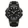 Relógio Masculino Display Luminoso Multifuncional Esportivo Pulseira De Silicone Preto