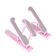 Suporte Portatil Dobravel Multi Posiçoes Para Celular Tablet Rosa