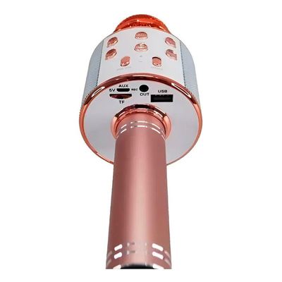 Microfone Karaoke Sem Fio Bluetooth Caixa Som