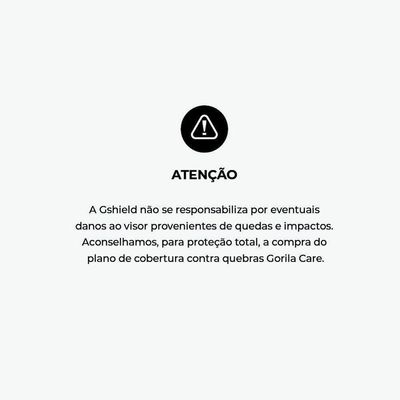 Película Dual Glass para iPhone 6 - Preto - Gshield