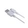 Cabo Para Celular Smartphone Usb A 2.0 Para Usb Tipo C 50 Cm Branco - Puacb-05