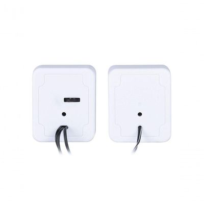 Caixa De Som 2.0 Usb 5v 2x 1w Com Controlador De Volume Branca - Vs-01b