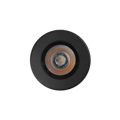 Embutido De Solo Led Nordecor Senf 6846 20w 12° Alto Irc 90 Bivolt Preto 2700k Luz Amarela