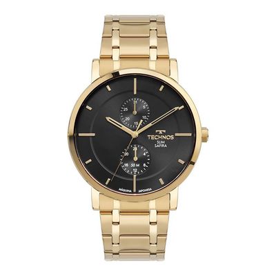 Relógio Technos Masculino Slim Dourado - 6p23ap/1p 6p23ap/1p