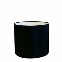 Cúpula Abajur Cilíndrica Cp-7011 ø30x21cm Preto
