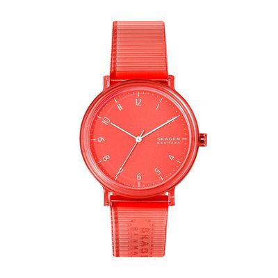 Relógio Skagen Aaren Unissex Rosa Skw6603-2tn Skw6603-2tn
