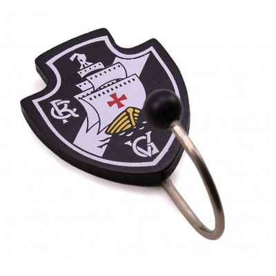 Gancho De Metal Com Brasão Vasco
