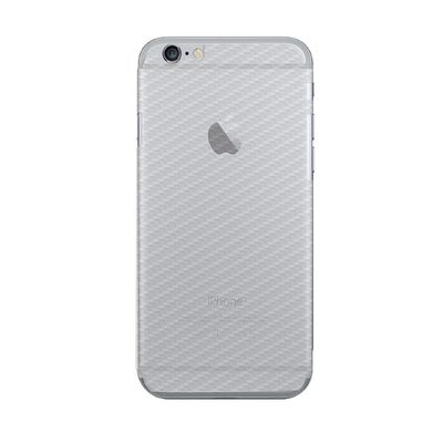 Película Traseira de Fibra de Carbono Transparente para Iphone 6 e 6s - Gorila Shield