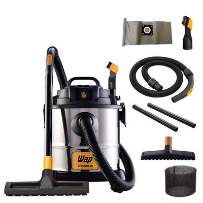 Aspirador De Pó E Água Wap Gtw Inox 20 Bico Múltiplo 220V
