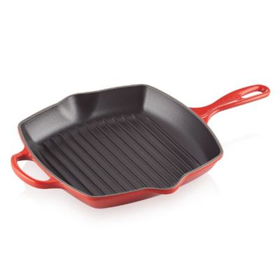 KIT DE PANELAS LE CREUSET REDONDA BUFFET GRELHA Vermelho