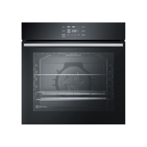 Forno de Embutir Elétrico Electrolux 80L Experience Air fryer, PerfectCook360 e Painel Touch (OE8EA) 220V