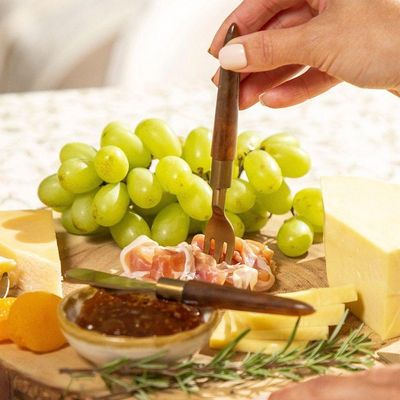 Conjunto De Talheres Copa E Cia Para Aperitivo Finger Food 4 Peças Garbo Ilhéus