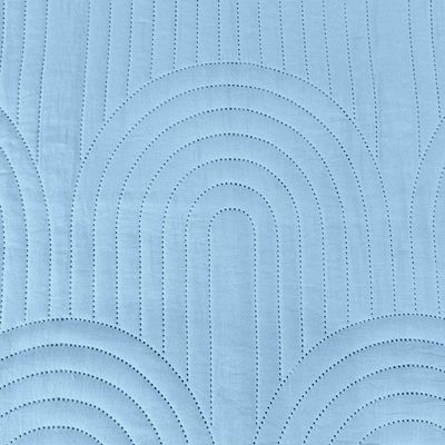 Cobre Leito Colcha King Ternura 3 Peças Azul - 100% Poliéster