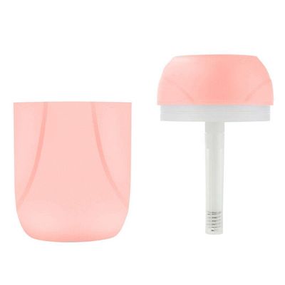 Umidificador Domestico Silencioso Luz Colorida Led Spray Rosa