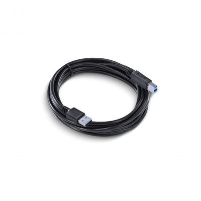 Cabo Para Impressora E Hd Externo Usb A 3.0 Macho Para Usb B 3.0 Macho 28awg Puro Cobre 3 Metros - Puabm3-3