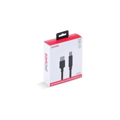 Cabo Para Impressora E Hd Externo Usb A 3.0 Macho Para Usb B 3.0 Macho 28awg Puro Cobre 3 Metros - Puabm3-3
