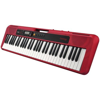 Teclado Musical Casiotone Basico Digital Vermelho Ct-s200rdc2-br
