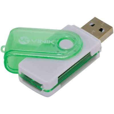 Leitor De Cartao Usb 2.0 4 Em 1 - Ul100