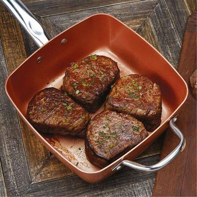 Panela Maxchef Caçarola Antiaderente 24 Cm Laranja