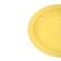 Prato Elegance Fundo Redondo 22cm Amarelo em Polipropileno
