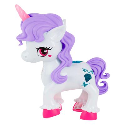 Brinquedo Sortido Baby Unicornio Com Luz e Som - Dm Toys 6693