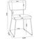 Kit 6 Cadeiras Decorativa Estofada Para Sala De Jantar Allana L02 Couríssimo Casco Fendi - Lyam Decor