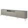 Rack Para Sala de Estar TV 85 Pol 4 Portas Pés Industrial Dourado Alef I03 Grigio - Lyam Decor