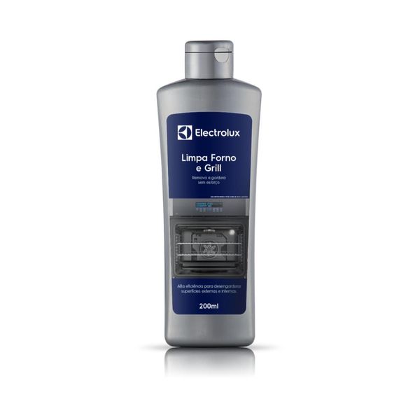 Limpa Forno e Grill Electrolux com 200ml Ação Desengordurante Não se aplica