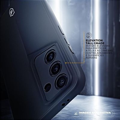 Capa Case Capinha Para Xiaomi Redmi Note 14 Pro 5g - Stinger Preta - Gshield