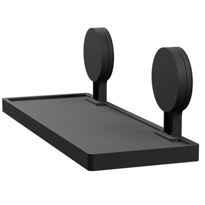 Prateleira 32,1x11,5cm Simples Com Adesivo Preto Fosco - Ad4-ps*pr-fos - Astra
