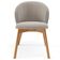 Kit 04 Cadeiras de Jantar e Estar Living Estofada Mia L02 Bouclê Creme - Lyam Decor