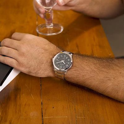 Relógio Seculus Masculino Ref: 44296g0svna2 Casual Prateado