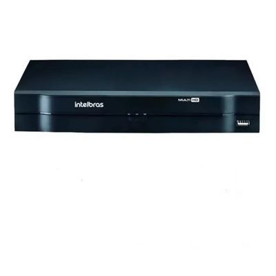Kit Cftv 6 Câmeras Multi Hd 1220b 20m Full hd IR Dvr 8 Canais Intelbras Full hd