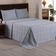 Kit Cobre Leito Colcha Speciale Queen Matelado Toque Acetinado 400 Fios 3 Peças Cinza
