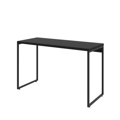 Kit 02 Mesas Para Escritório e Home Office Industrial Aspen 120 cm C01 Onix - Lyam Decor