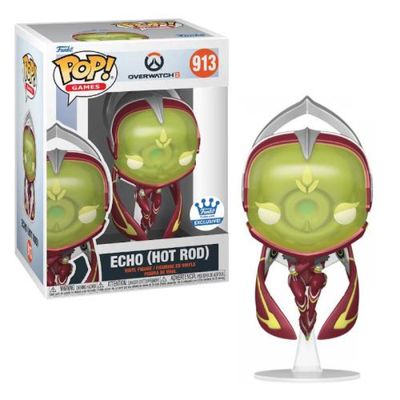 Funko Pop Overwatch 2 913 Echo Hot Rod Exclusive